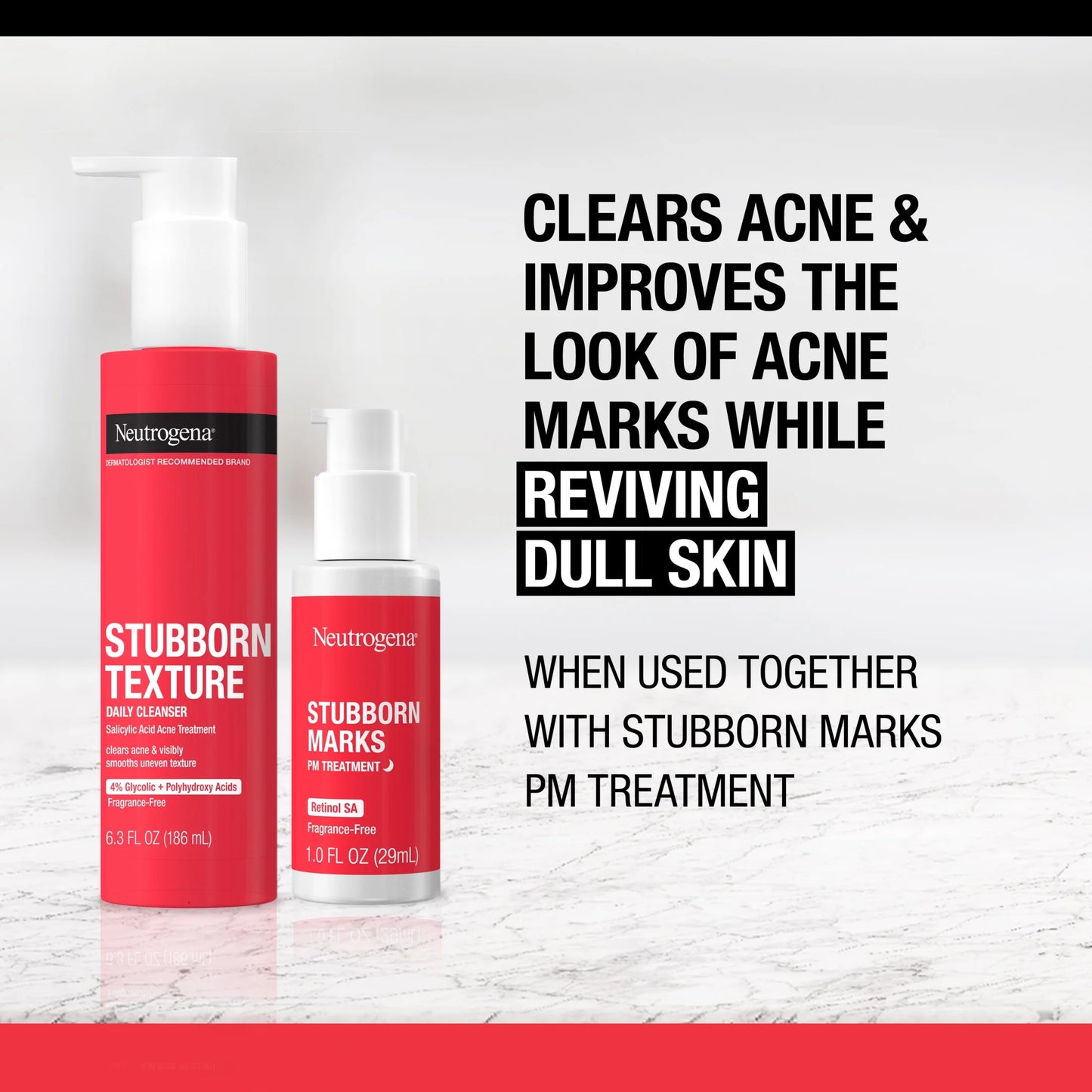 (2 Pack) Stubborn Texture Daily Acne Facial Cleanser, 6.3 Fl. Oz - Puck's
