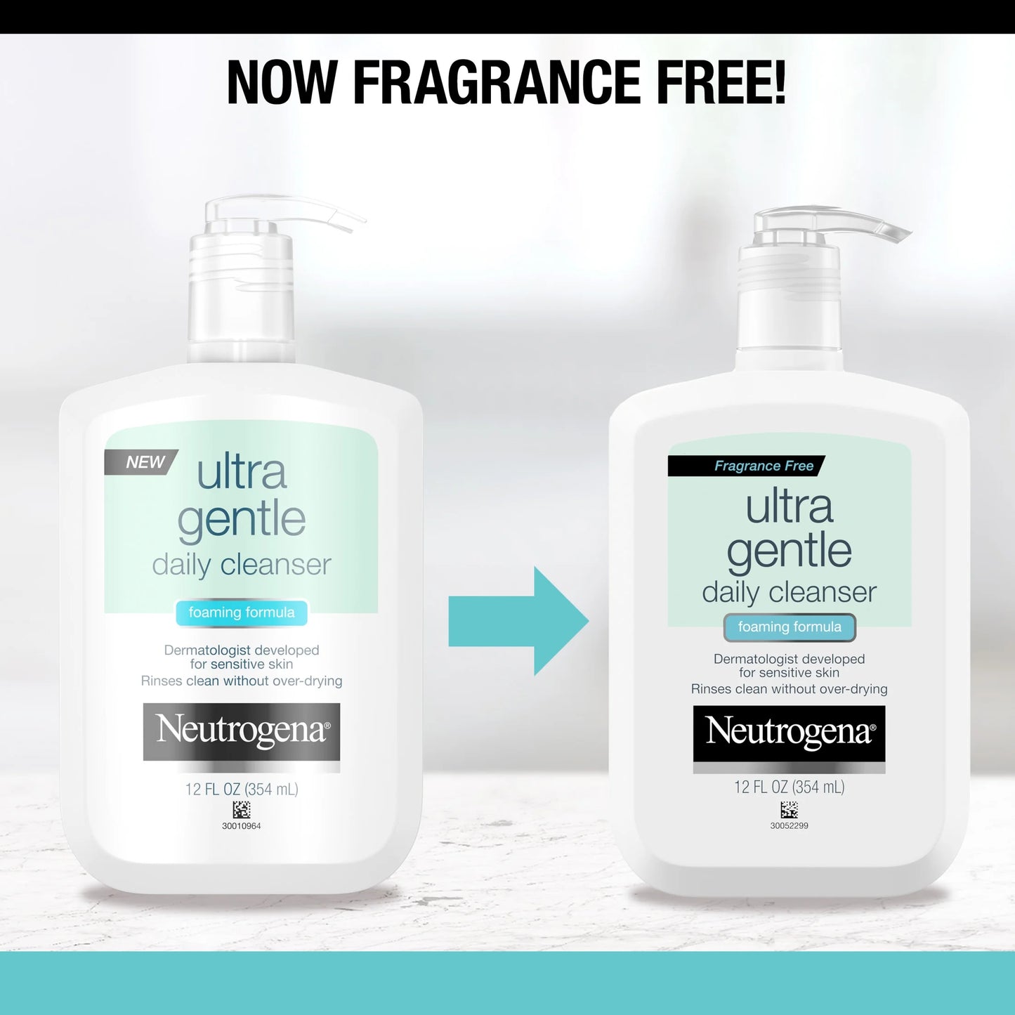 (2 Pack) Fragrance Free Ultra Gentle Foaming Face Wash, 12 Fl. Oz - Puck's