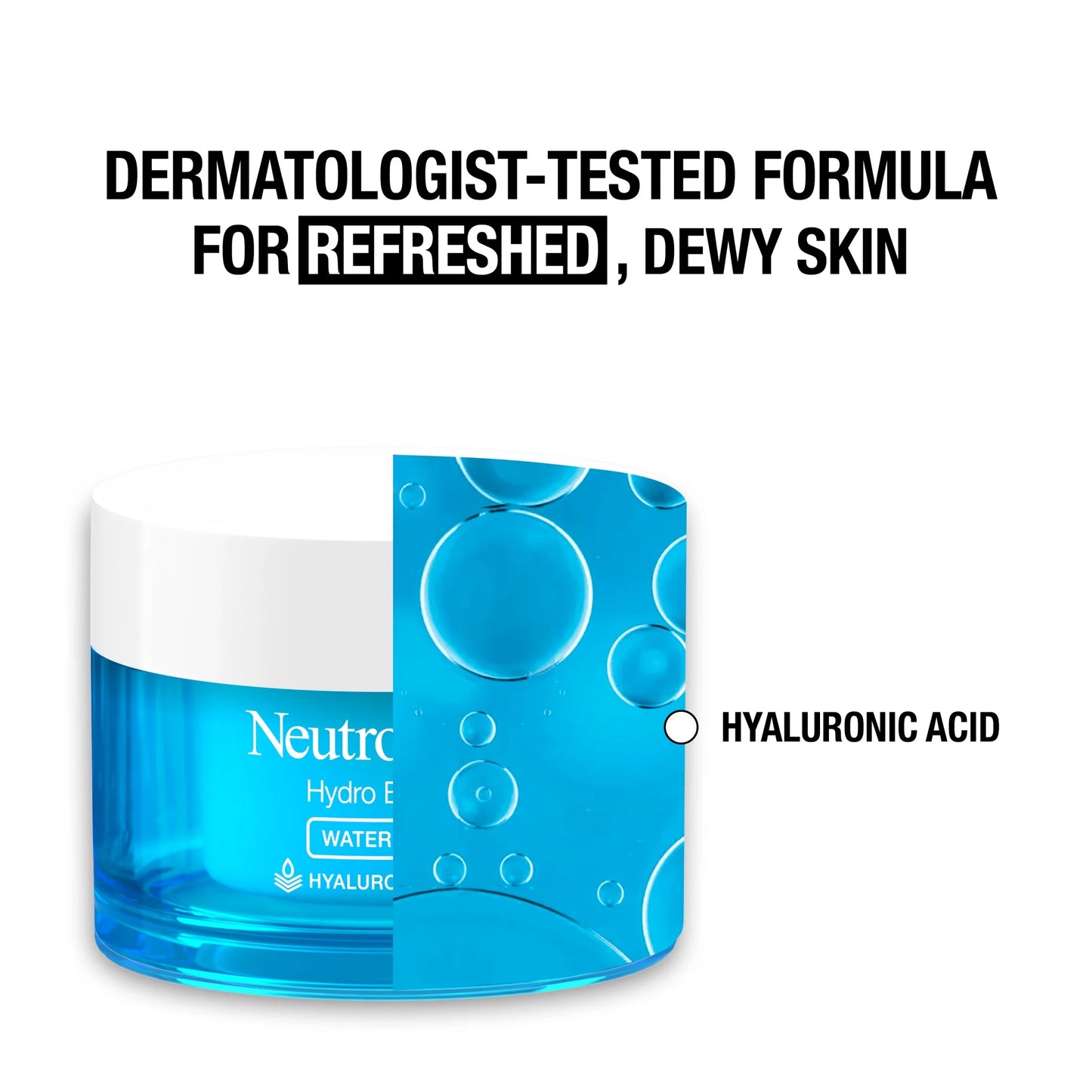 (2 Pack) Hydro Boost Water Gel Face Moisturizer Lotion with Hyaluronic Acid, 1.7 Oz - Puck's