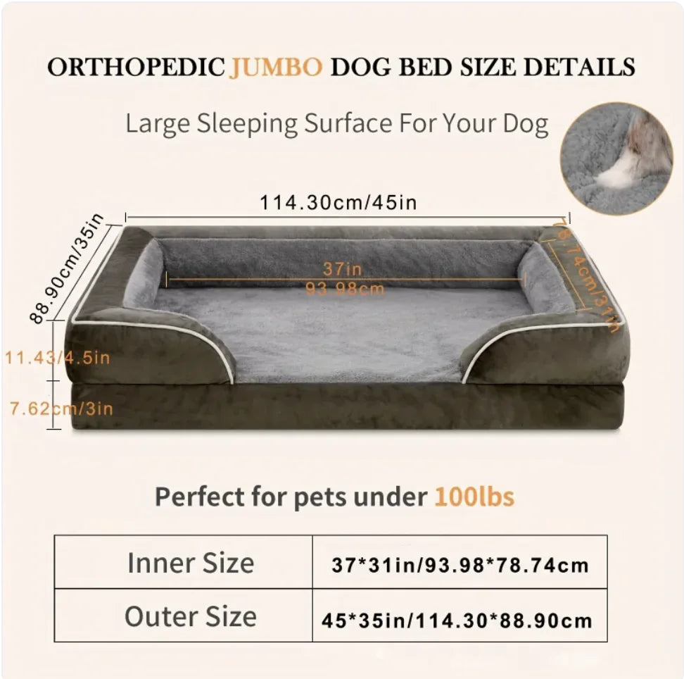 Removable & Washable U-Shaped Pet Sofa - Puck's