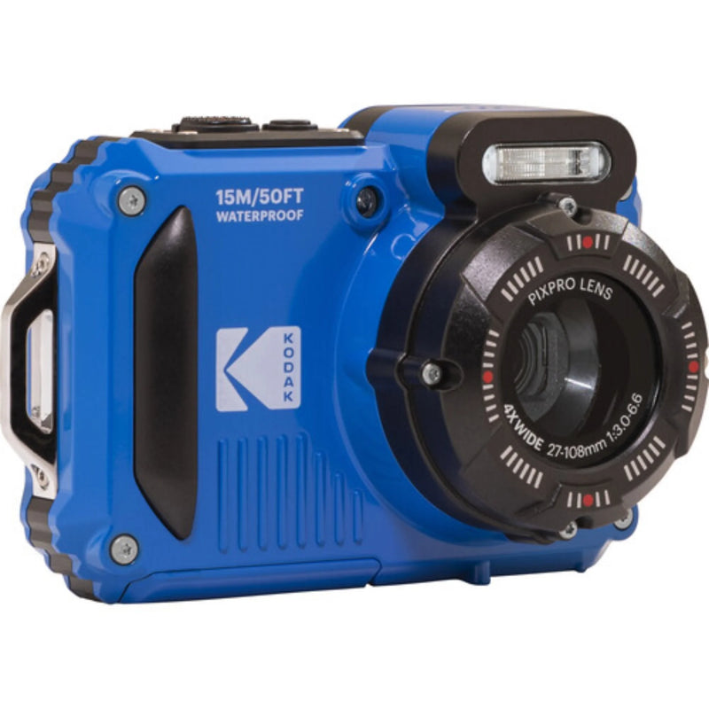 PIXPRO WPZ2 - Digital Camera - Compact - 16.35 MP - 1080P / 30 Fps - 4X Optical Zoom - Wi-Fi - Underwater up to 45 Ft - Puck's