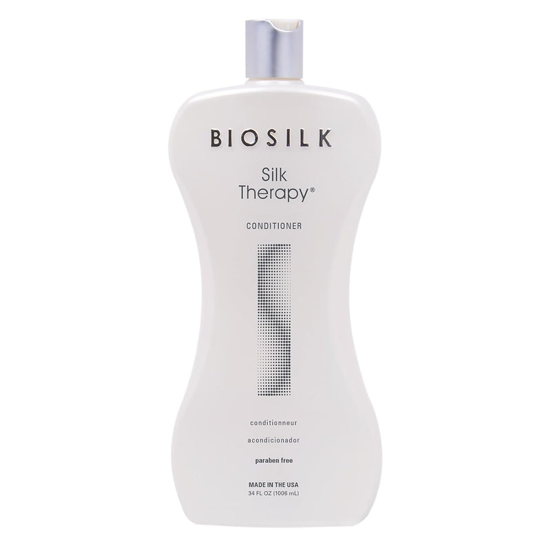 Silk Therapy Conditioner, Moisturizes & Conditions Hair for Incredible Shine, Sulfate, Paraben, & Cruelty-Free, 34 Oz - Puck's