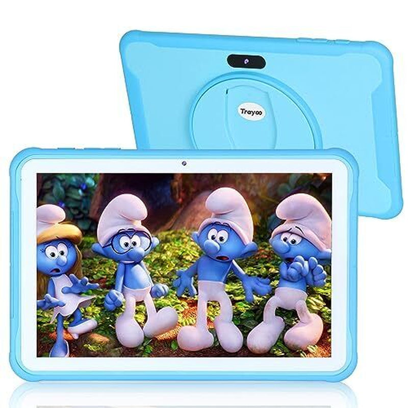 Kids Tablet, Android Tablet for Kids 10.1 Inches, 64GB Kids Tablet with Blue - Puck's