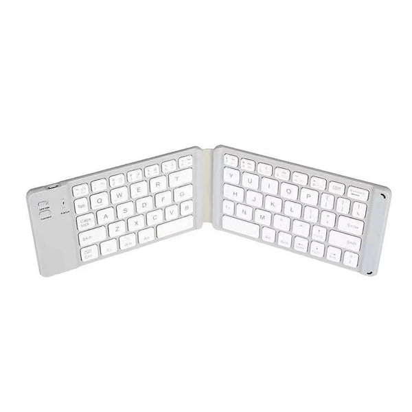 Wireless Folding Keyboard Bluetooth Keyboard with Touchpad for Windows, Android, Ios,Phone,Multi-Function Button Mini Keyboard - Puck's