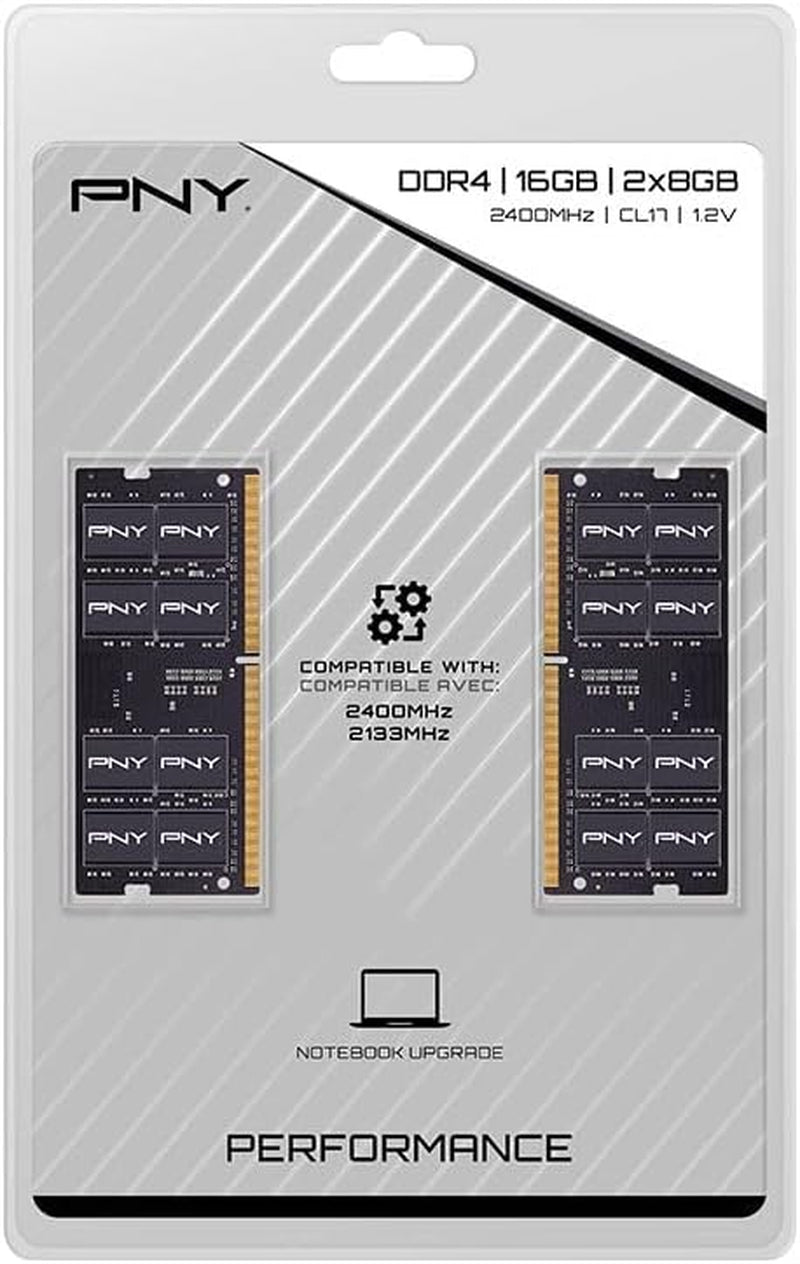 Performance 16GB (2X8Gb) DDR4 DRAM 2400Hz (PC4-19200) CL17 1.2V Dual Channel Notebook/Laptop (SODIMM) Computer Memory Kit – MN16GK2D42400 - Puck's