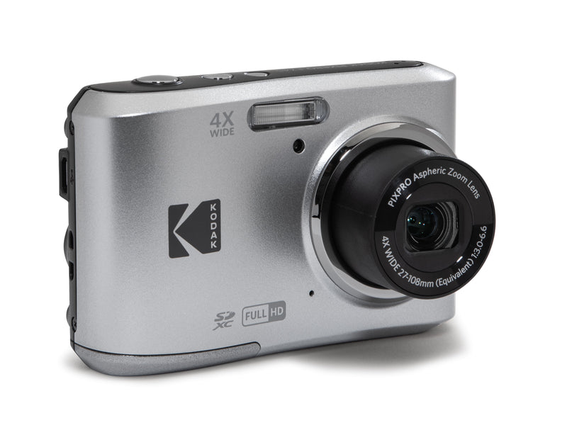 PIXPRO FZ45-SL (Silver) 4X Optical Friendly Zoom Digital Camera - Puck's