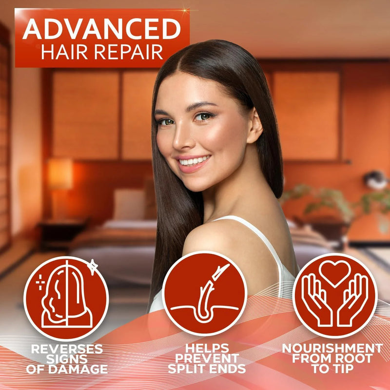 Batana Oil Hair Serum Repair Thinning Dry Damaged Fine and Split Ends - Puck's