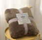 Cozy Coral Fleece Sofa Blanket - Puck's
