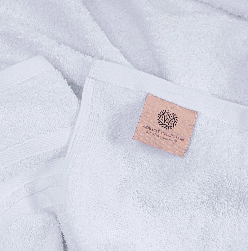 12 Pcs Bath Towel Set for Bathroom 100% Cotton Soft and Plush Highly Absorbent - Puck's