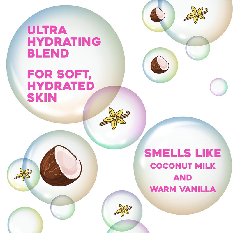 Extra Creamy + Coconut Miracle Oil Ultra Moisture Body Wash, 19.5 Fl Oz - Puck's
