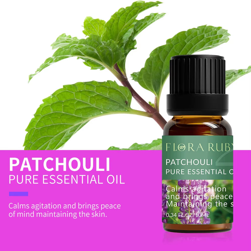 Essential Oils for Diffusers Home Essential Oil Aromatherapy Oil 100% Pure Essential Oils Set Candle Making Scents - Puck's