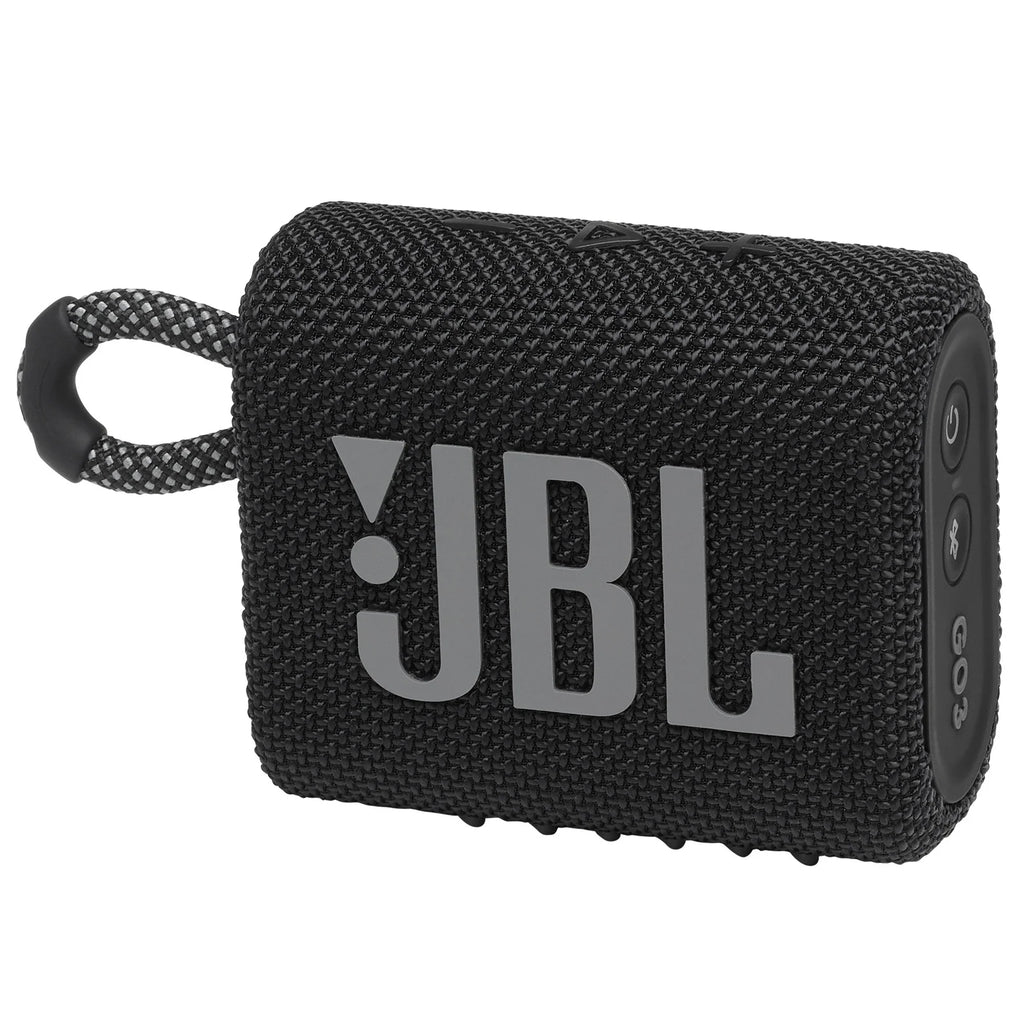 Go 3 - Portable Waterproof Speaker - Black - Puck's