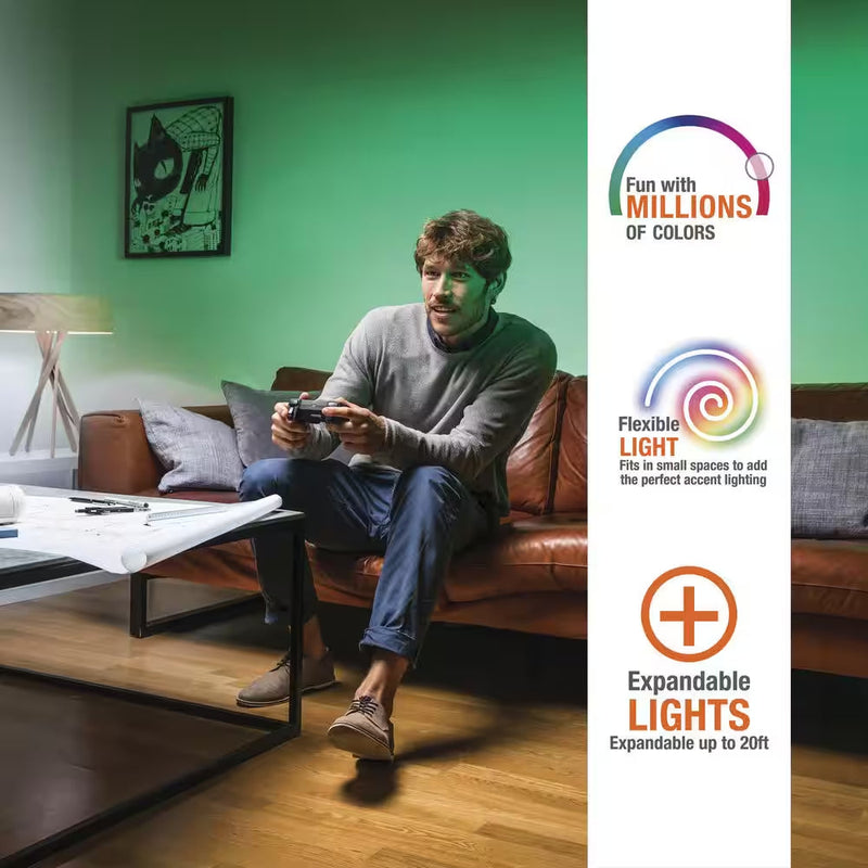 SMART+ Indoor Flexible Lightstrip Expansion Kit - Puck's