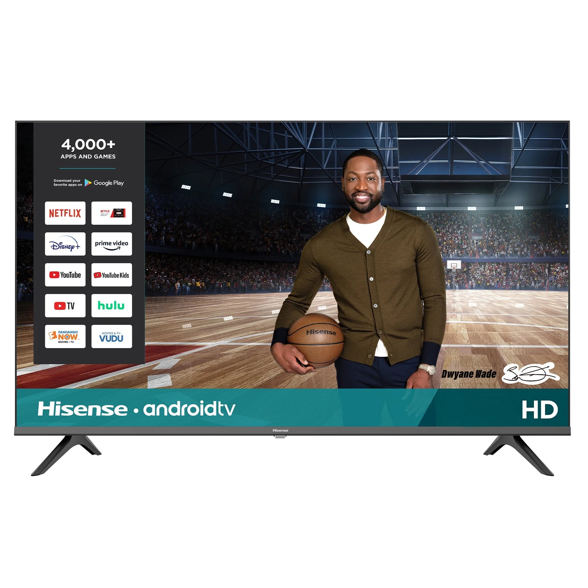 32" Class HD 720P LCD Android Smart TV H55 Series H5500G - Puck's