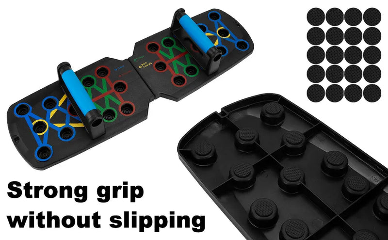 28 in 1 Push up Rack Board System Fitness Workout Train Home Gym Exercise Stands - Puck's