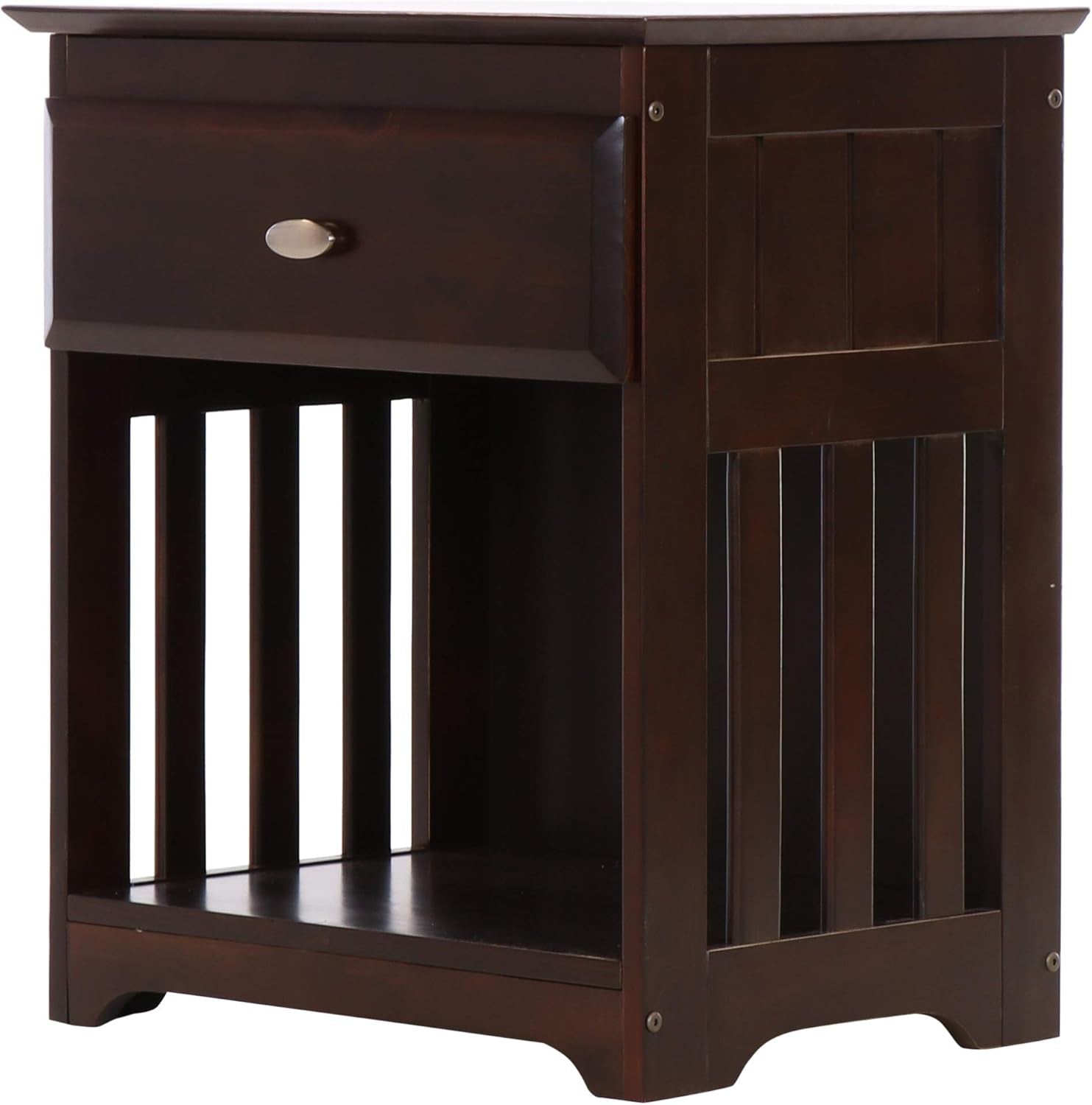 Nightstand, Espresso - Puck's