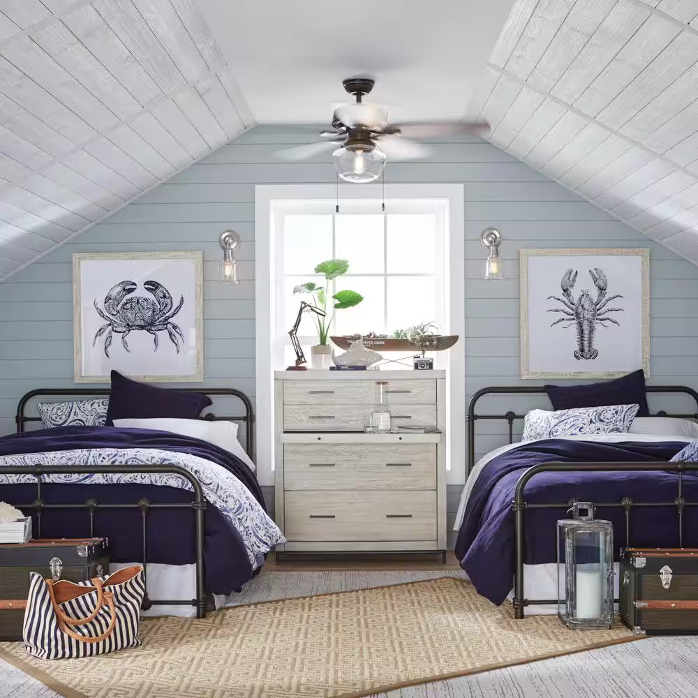 Indienne 3-Piece Blue Queen Comforter Set