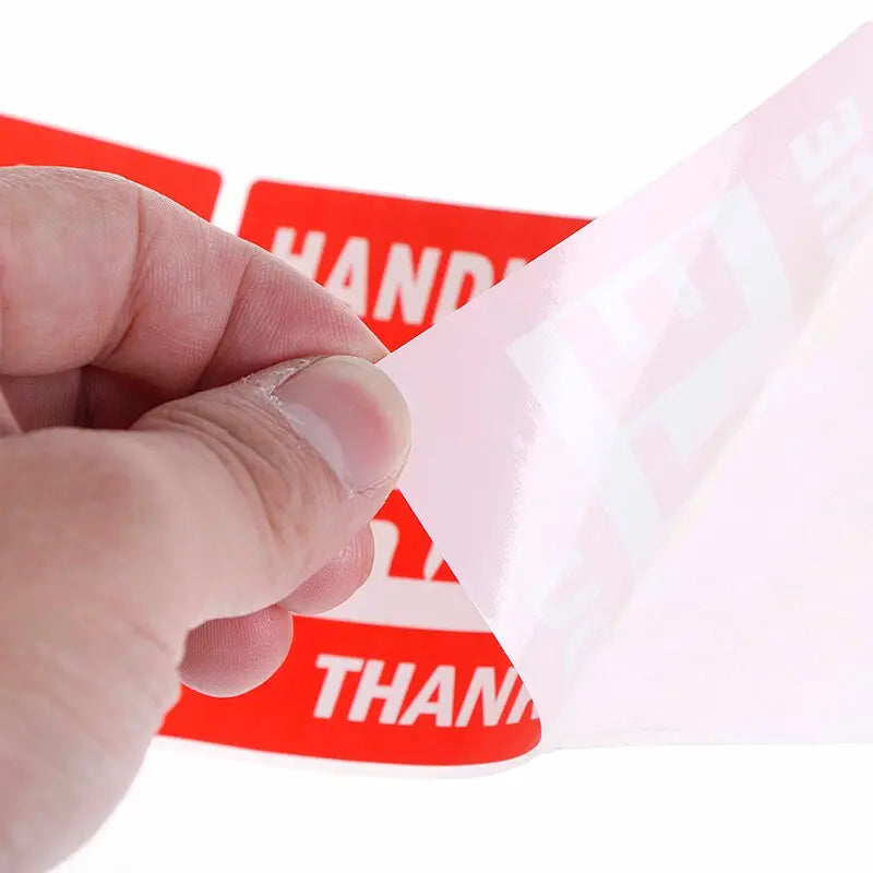 1 Roll/500pcs Fragile Warning Sticker Handle With - Puck's