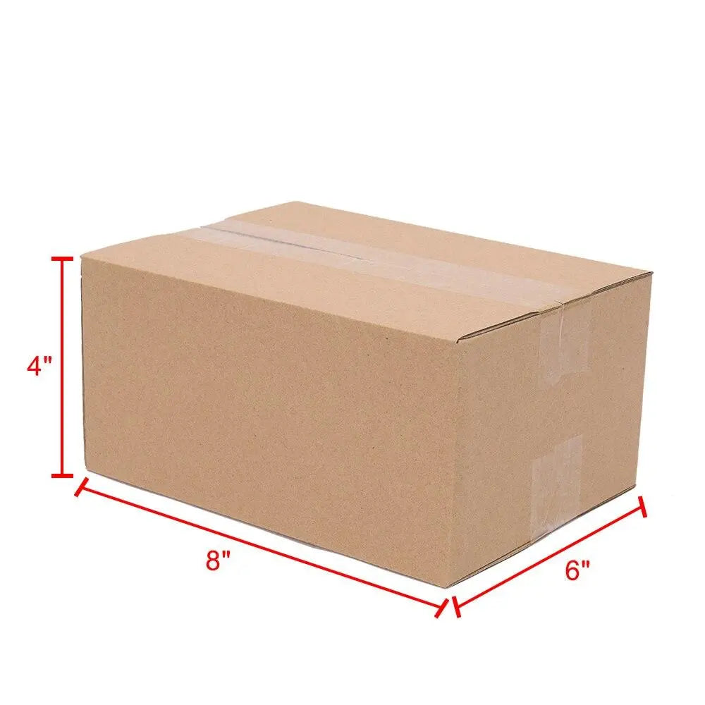 100 Corrugated Paper Boxes  Gigt Box 8x6x4"（20.3*15.2*10cm）Yellow - Puck's