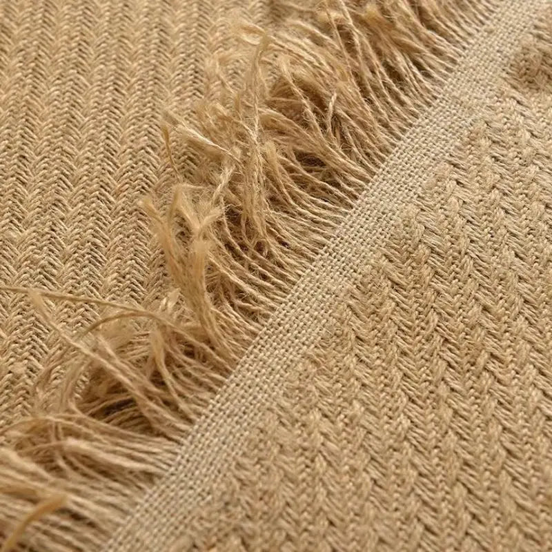 100X150Cm Natural Jute Burlap Fabric for Place Mats Bags Tablecloth Background Decoration Mesh Linen Textile Cloth - Puck's