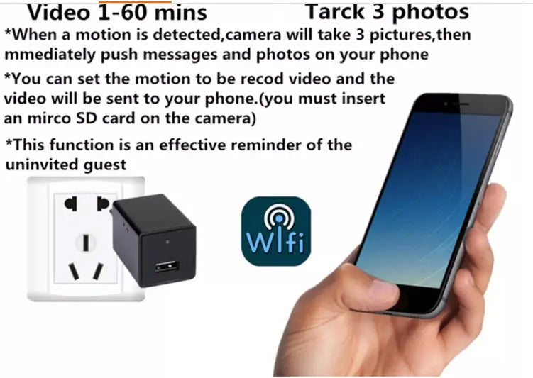1080P Hisilicon Wifi Loop Recording Spy Camera - Puck's