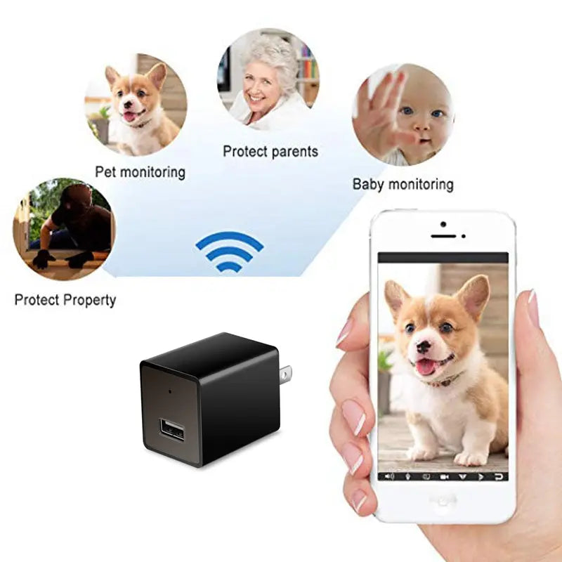 1080P Hisilicon Wifi Loop Recording Spy Camera - Puck's