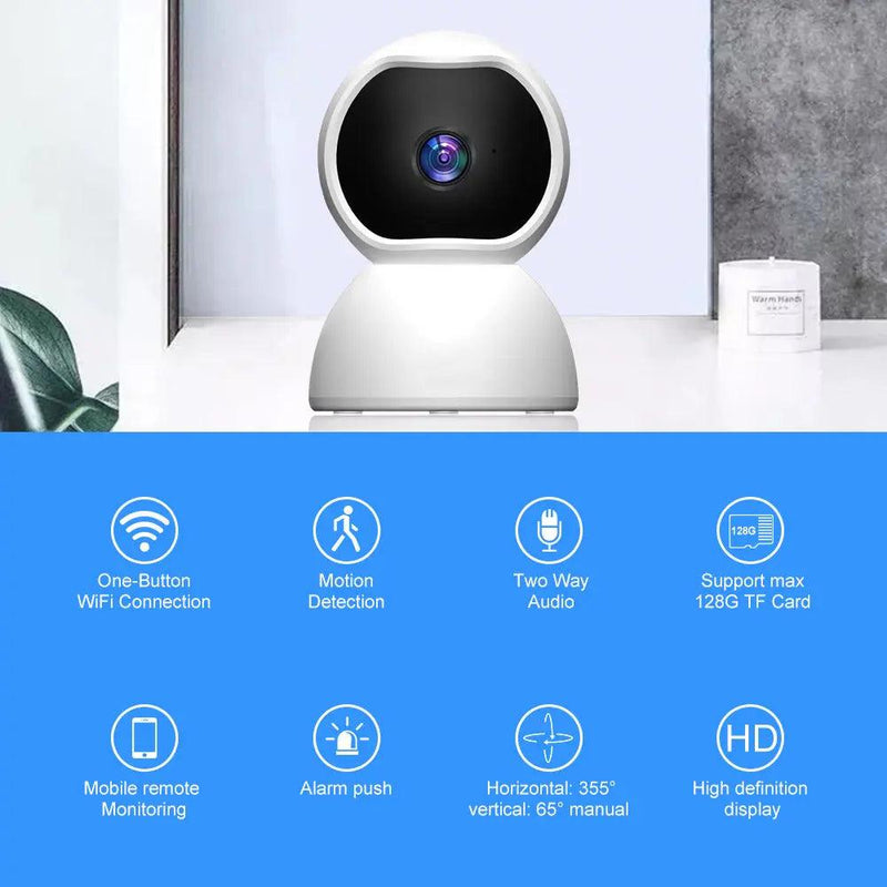 1080P Home Security Indoor Wireless IP Camera - Puck's