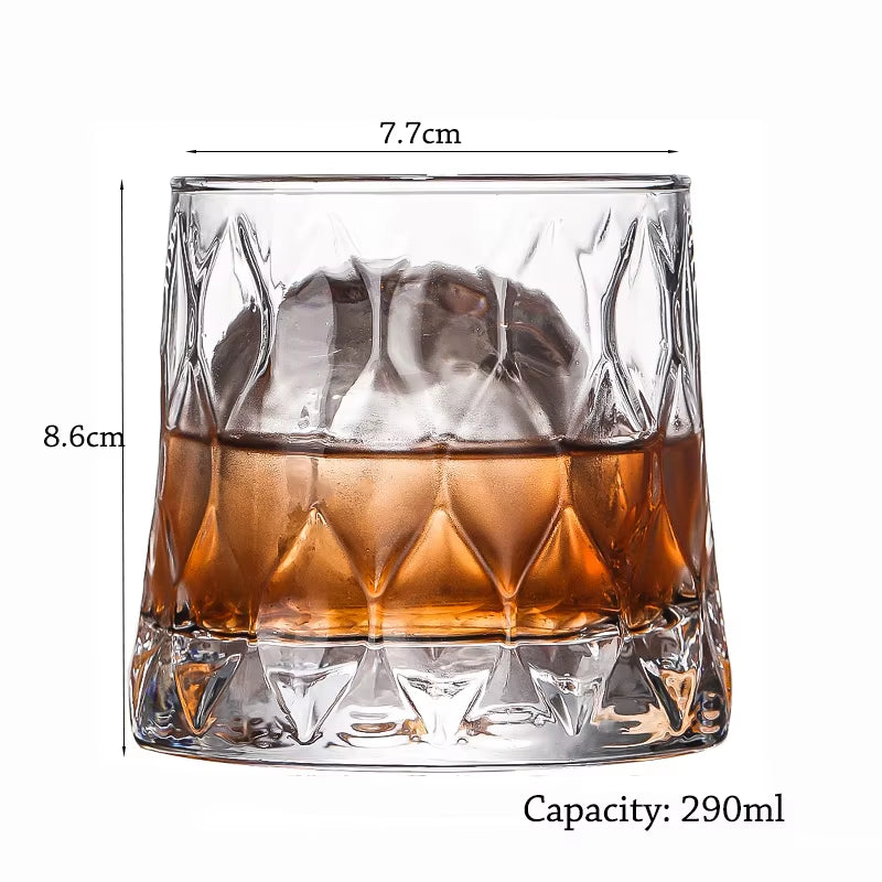 Whiskey Glasses,Scotch Glasses,Old Fashioned Whiskey Glasses/Perfect Gift for Scotch Lovers/Style Glassware for Bourbon/Rum - Puck's