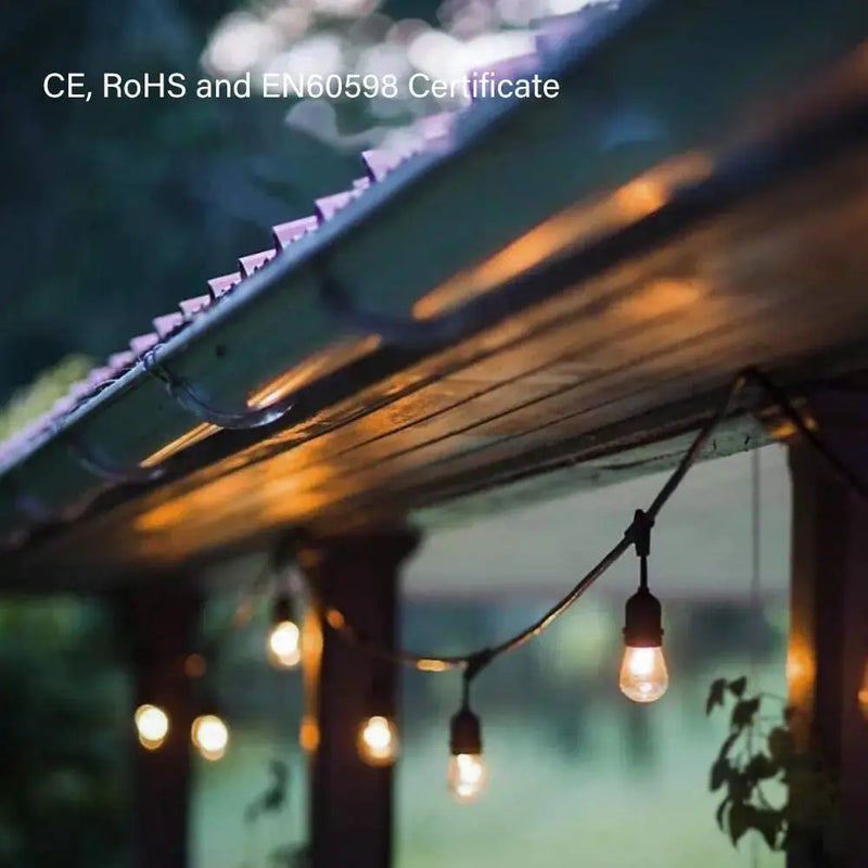 10m 20m 30m Commercial Grade Waterproof Outdoor LED String Lights - Puck's