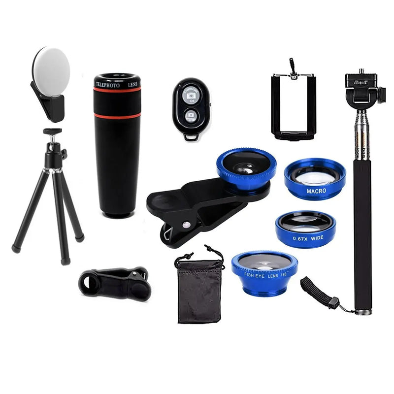 11 in 1 Smartphone Camera Lens Kit - Puck's