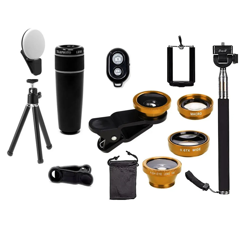 11 in 1 Smartphone Camera Lens Kit - Puck's