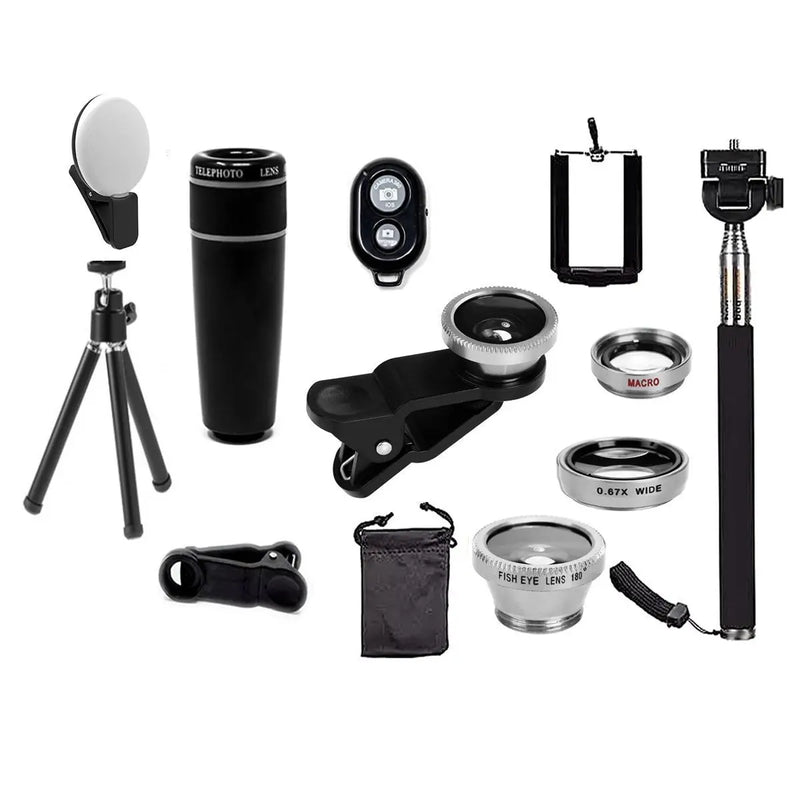 11 in 1 Smartphone Camera Lens Kit - Puck's