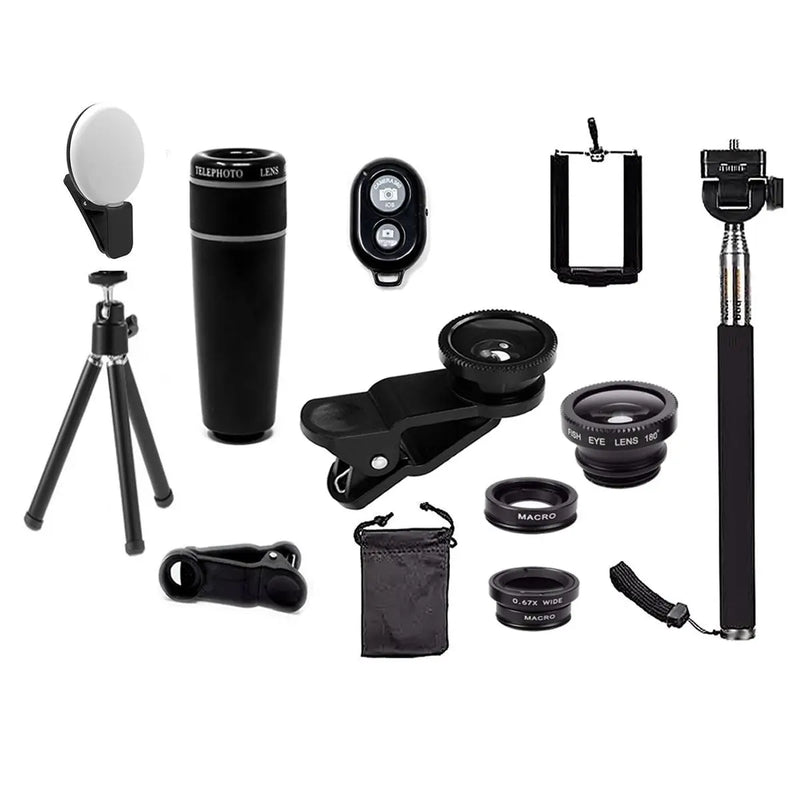 11 in 1 Smartphone Camera Lens Kit - Puck's