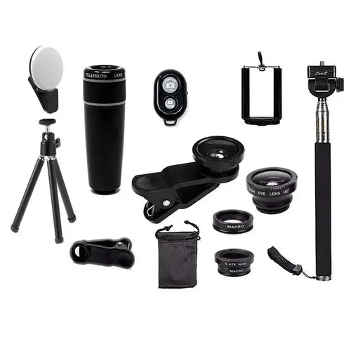 11 in 1 Smartphone Camera Lens Kit - Puck's
