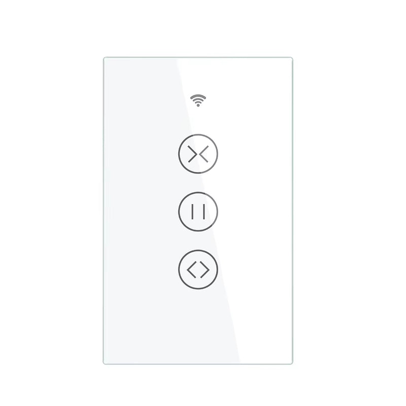 Wifi RF433 Smart Touch Curtain Roller Blinds Motor Switch Tuya Smart Life App Remote Control Work with Alexa Google Home US - Puck's