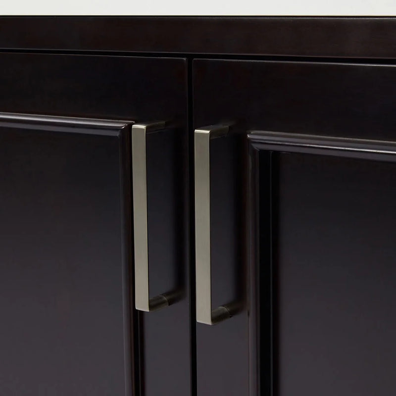 Stafford 85 in dubbele wastafel in Espresso-36''H x 24''B - Puck's