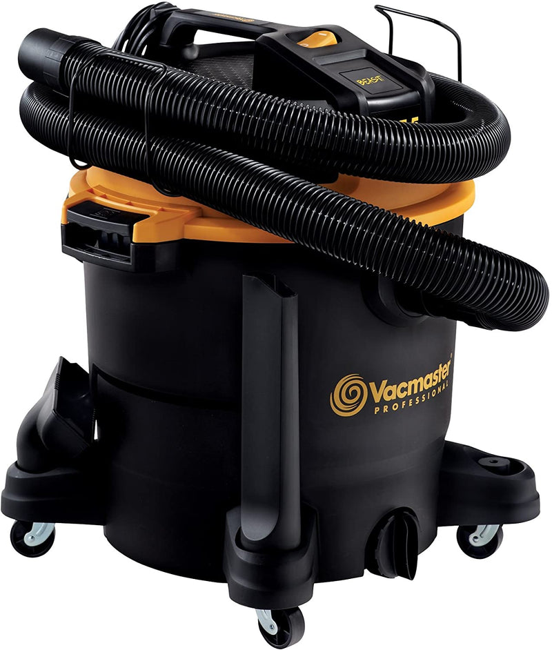 Professional Wet/Dry Vac, 12 Gallon, Beast Series, 5.5 HP 2-1/2" Hose (VJH1211PF0201) , Black - Puck's