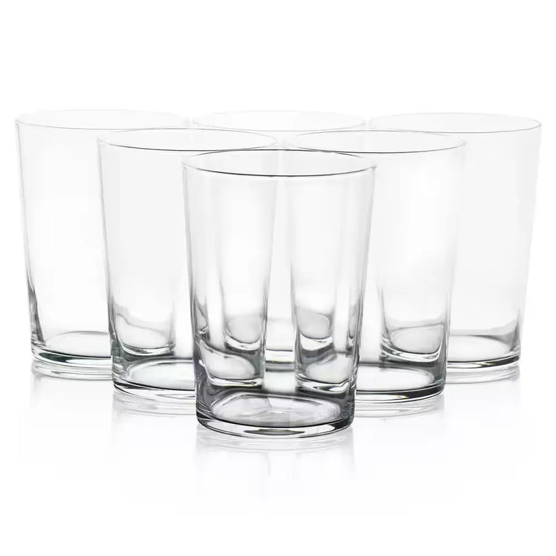 12-Piece Bowey Double Old Fashion and Highball Glassware Set - Puck's