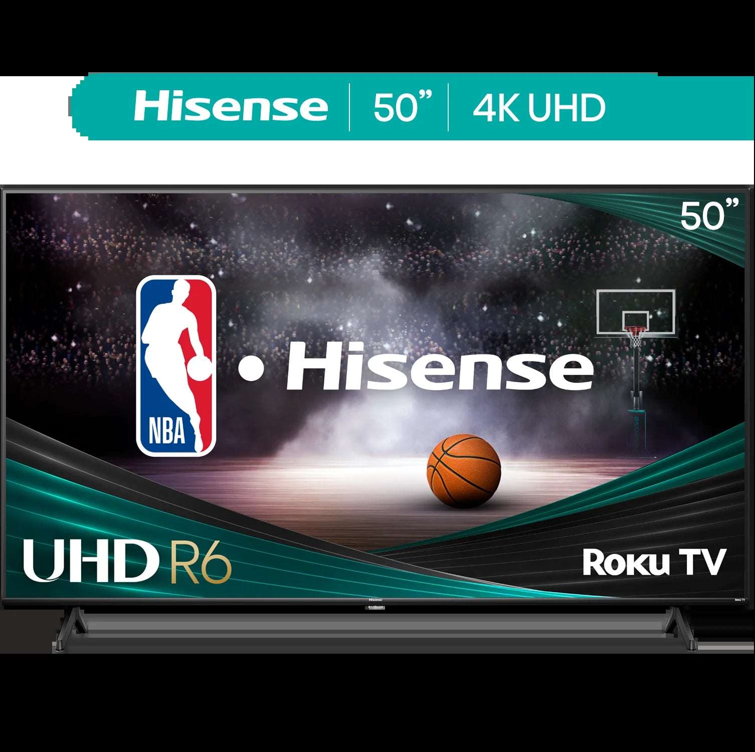 50" Class 4K UHD LED LCD Roku Smart TV HDR R6 Series 50R6E3 - Puck's