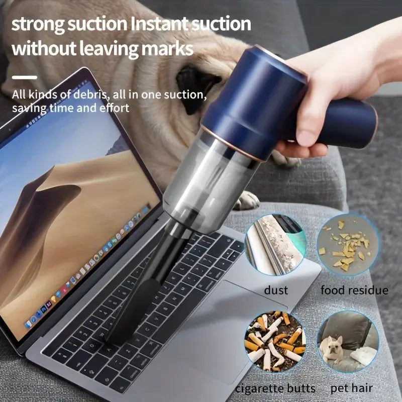 120W Wireless Handheld Vacuum Cleaner For Car And Home Cordless - Puck's