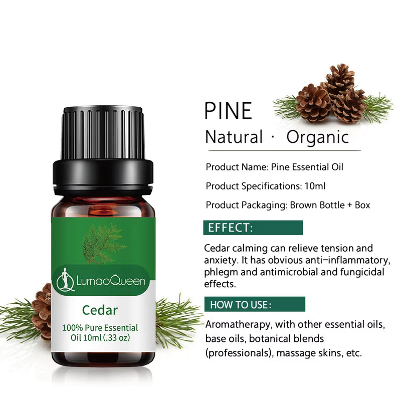 Essential Oils for Diffusers Home Essential Oil Aromatherapy Oil 100% Pure Essential Oils Set Candle Making Scents - Puck's