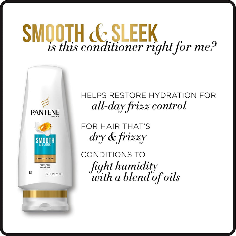 Argan Oil Shampoo 25.4 OZ and Conditioner 24 OZ for Dry Hair, Smooth and Sleek, Bundle Pack (Packaging May Vary) - Puck's