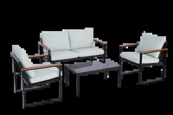 Atara 4 - Person Patio Conversation Sets with Cushions