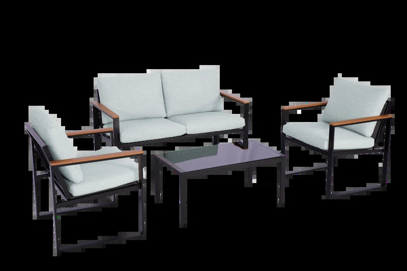 Atara 4 - Person Patio Conversation Sets with Cushions