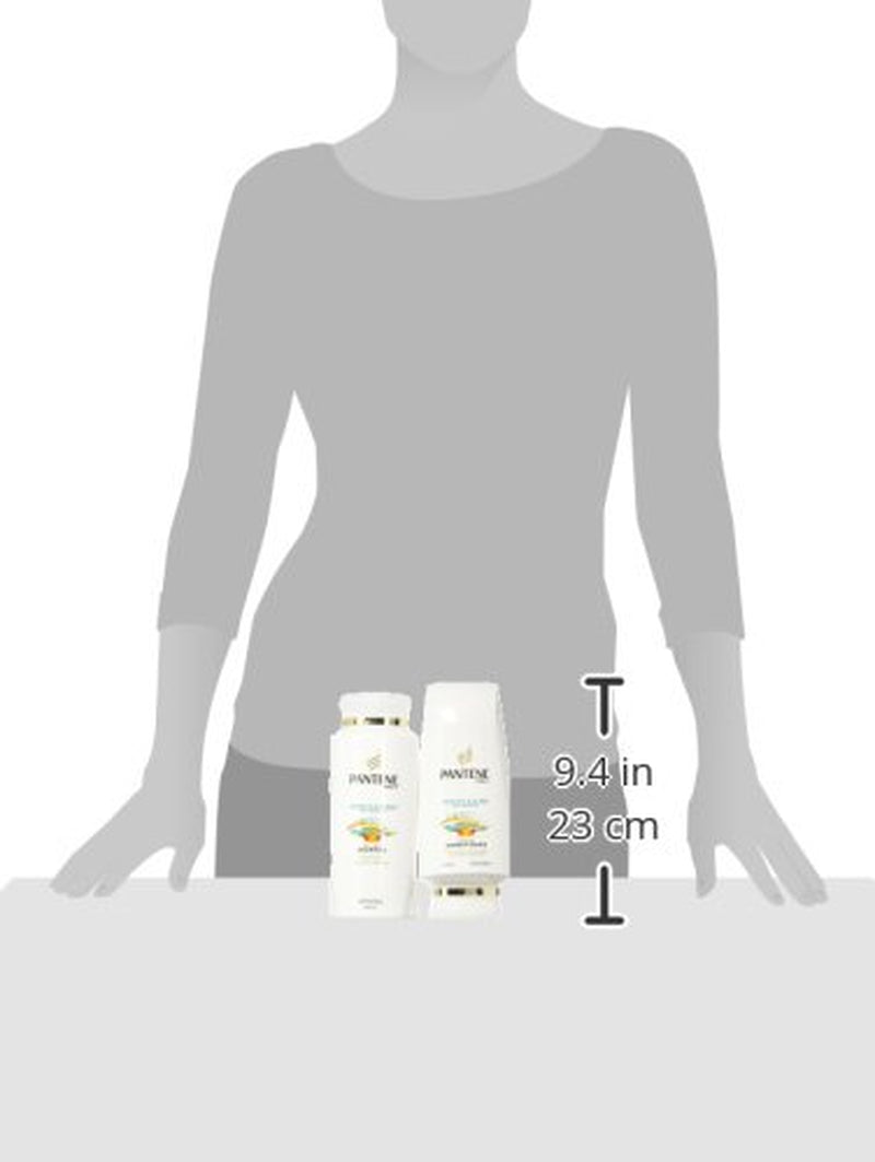 Argan Oil Shampoo 25.4 OZ and Conditioner 24 OZ for Dry Hair, Smooth and Sleek, Bundle Pack (Packaging May Vary) - Puck's