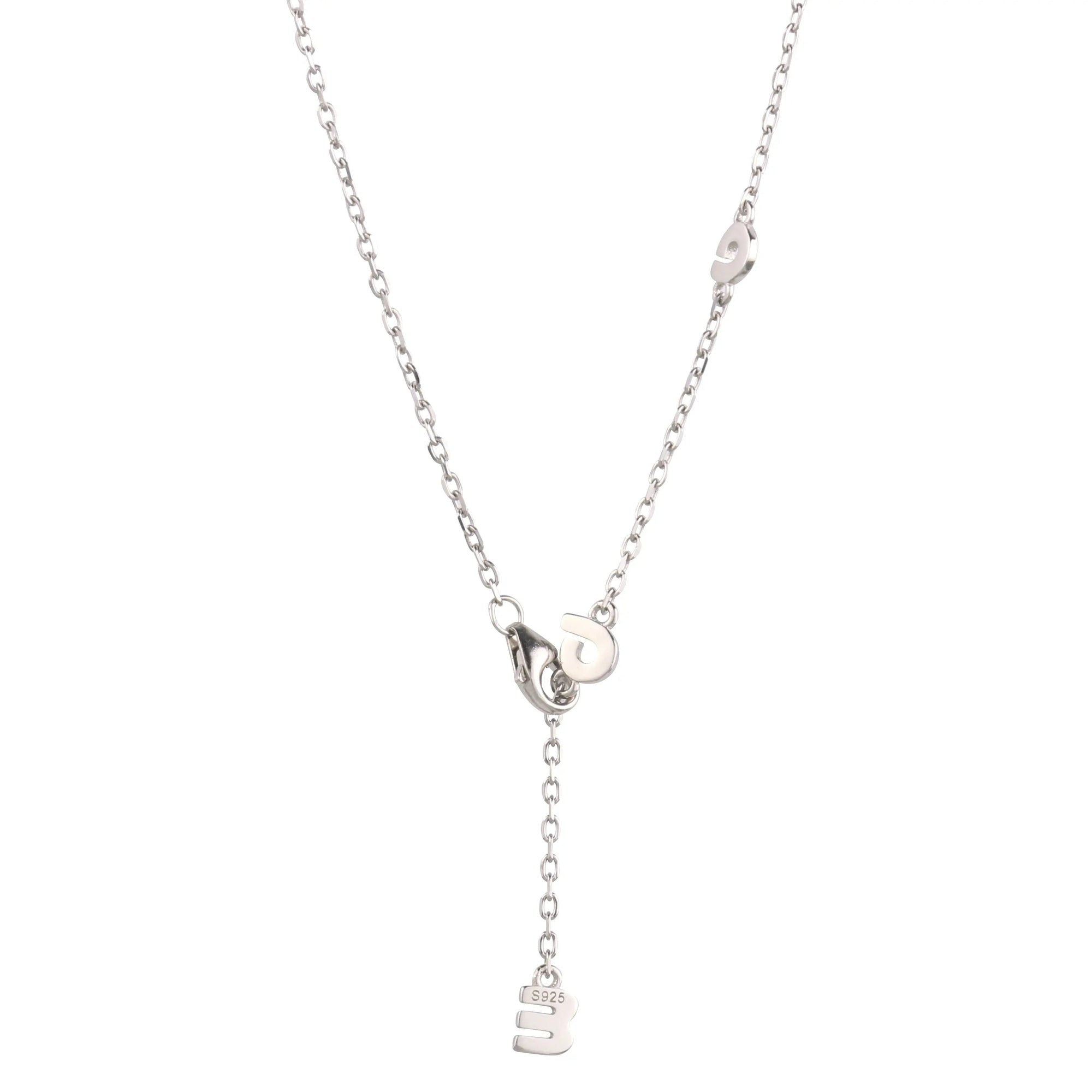 925 Sterling Silver Butterfly Pendant Necklace - Puck's