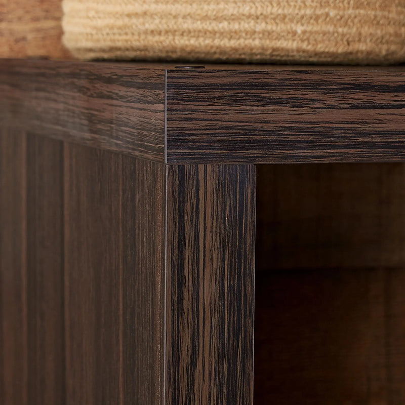 16-Cube Storage Organizer, Tobacco Oak - Puck's