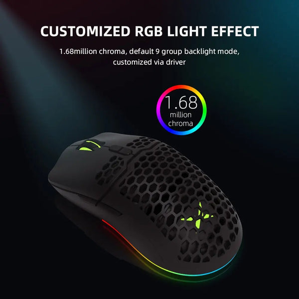 16000 DPI RGB Gaming Mouse - Puck's