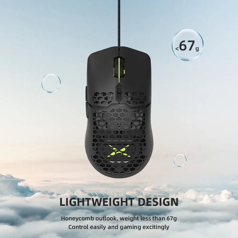 16000 DPI RGB Gaming Mouse - Puck's
