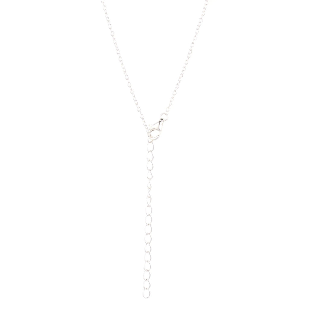 925 Sterling Silver Necklace Red Heart Pendant - Puck's
